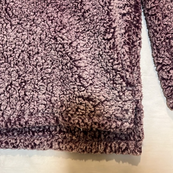 Emily B quarter zip pull over so fuzzy and warm! - Picture 3 of 6